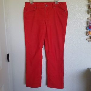 ANN TAYLOR Modern Straight Corduroy Pants 30 / 10